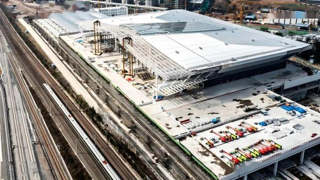 新地标！“城市超级客厅”！新合肥西站最新消息2025年全面通车(图9)