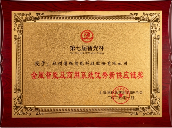 智光杯双奖见证博联智能以创新方案开辟智能照明新征途！(图8)