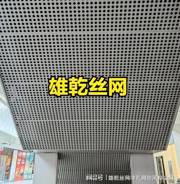建筑外墙用的冲孔铝板网有什么特点冲孔铝板网厂家河北雄乾丝网(图1)