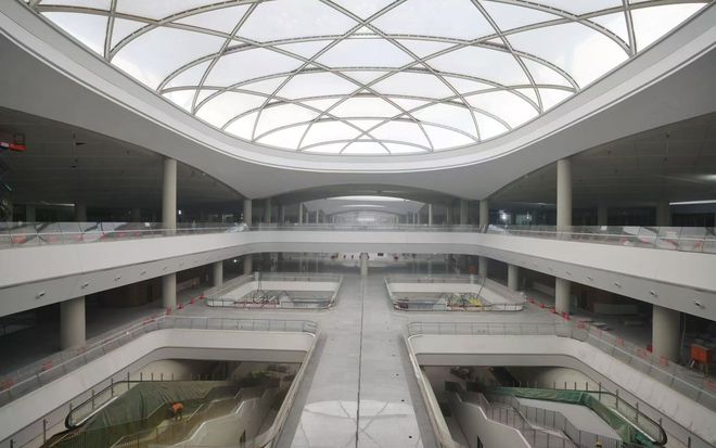 “京帆”亮相北京城市副中心站枢纽预计年底达到投运条件(图2)