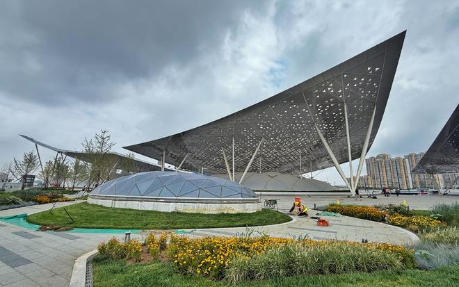 “京帆”亮相北京城市副中心站枢纽预计年底达到投运条件