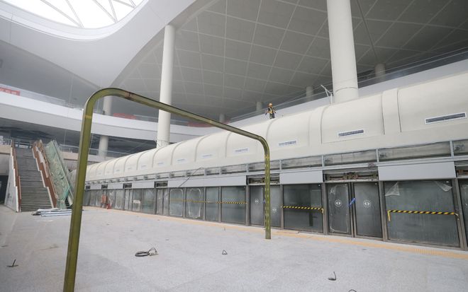 “京帆”亮相北京城市副中心站枢纽预计年底达到投运条件(图3)