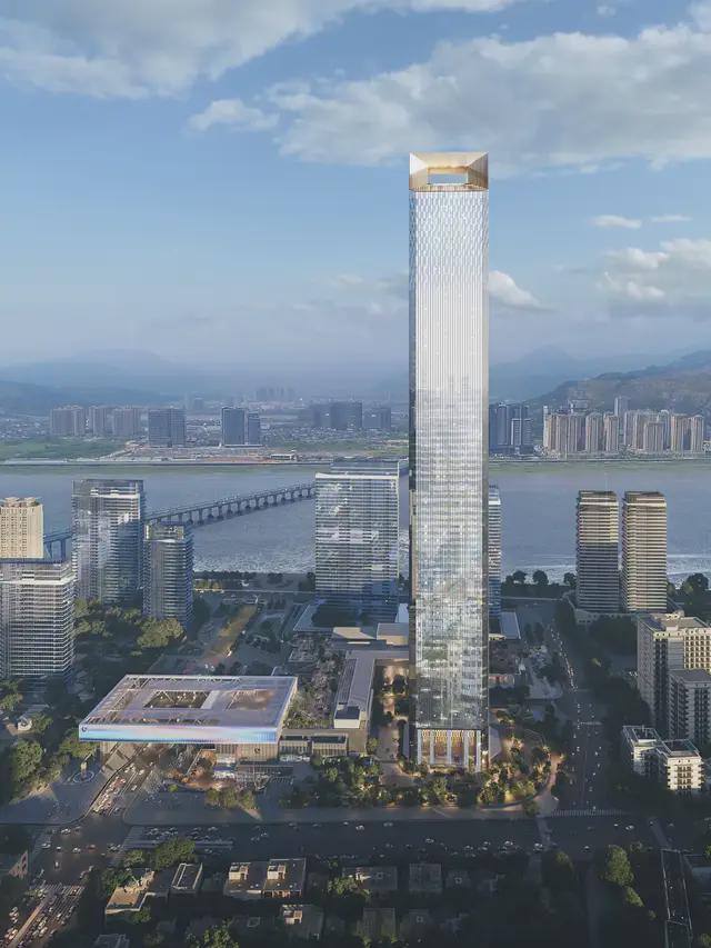 高389米！投资百亿！温州第二高楼封顶！(图4)