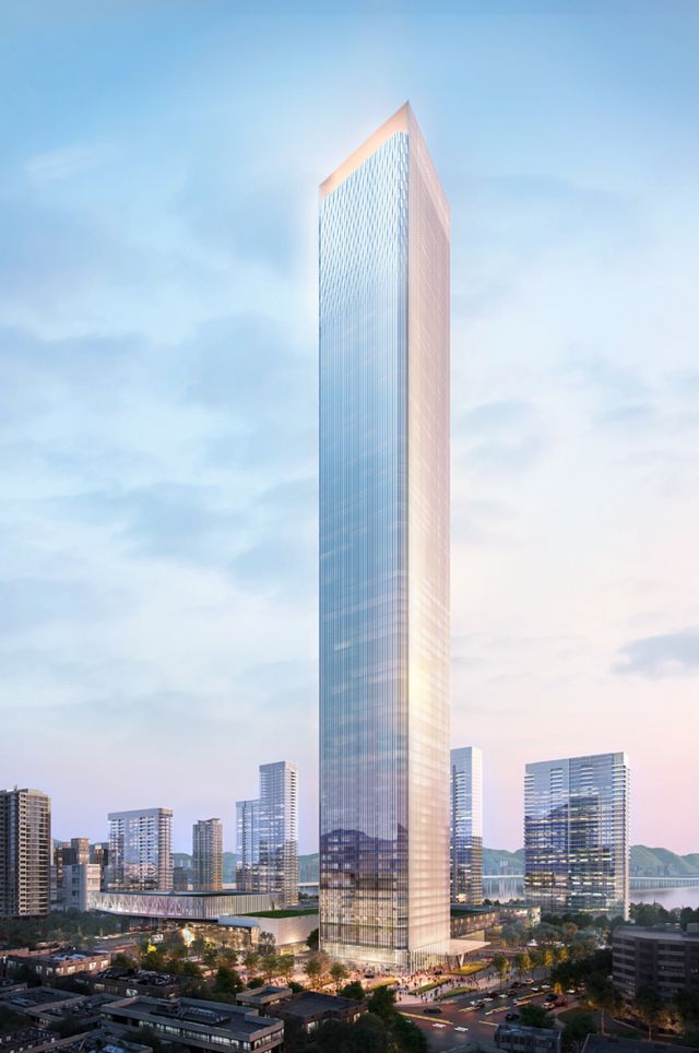 高389米！投资百亿！温州第二高楼封顶！(图6)