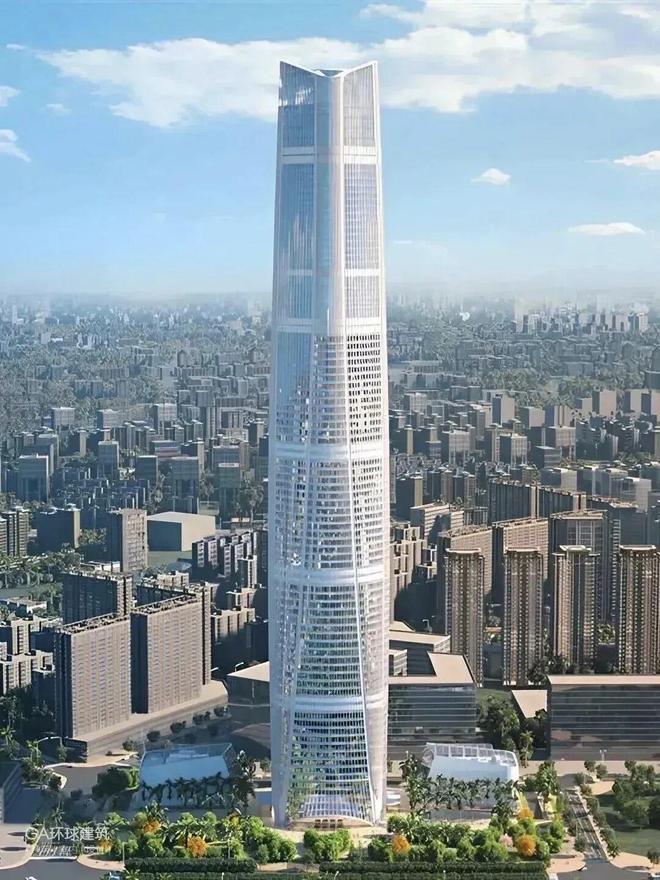 全岛封关之日它已封顶428米高海南第一摩天大楼凭硬核实力抢镜(图5)